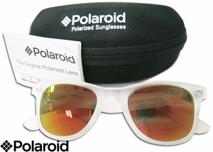 値下 Polaroid 目に優しい 偏光サングラス PLD6009/S-RFV マットホワイト 白 ピンク UV400 ポラロイド ユニセックス ミラー