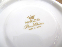 美品　narumi/ナルミ　「DIANNE/ディアンヌ」 スープカップ&ソーサー　5個セット　デザートカップ_画像9