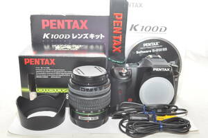 ★極上美品★PENTAX ペンタックス K100D / smc PENTAX-DA 18-55mm F3.5-5.6 AL 元箱 #9708