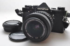 ★実用美品★OLYMPUS オリンパス OM-1 ボディ / レンズ 28-48mm ※露出計不動 #97313