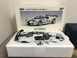 美品　AUTOart Ford GT LM Race Car Spec Ⅱ 1/18 フォード 完成品 ミニカー オートアート グランツーリズモ