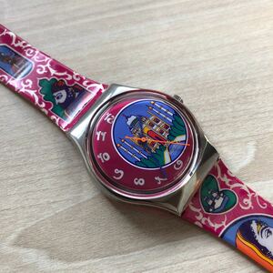 【ワンオーナー】Swatch '93 GX125 / DELHI スウォッチ デリー 動作確認済み 電池付 稼動品