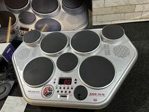 16●〇 YAMAHA DD-55 電子ドラム Digital Percussioin デジタルパーカッション ペダル、アダプター付き / ヤマハ 〇●_画像3