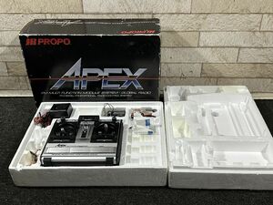 133●〇 JR PROPO ヴィンテージ プロポ APEX（N3C-2SCR）ラジコン 送信機 当時物 昭和 レトロ 〇●