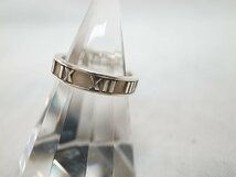 【TIFFANY&Co.】ティファニー アトラス シルバー リング SV925 11号　_画像1