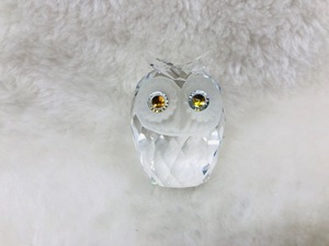 『SWAROVSKI スワロフスキー フクロウ スワン刻印あり レターパックライト発送可』