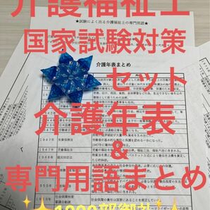 介護福祉士国家試験対策　介護年表&試験によく出る介護福祉士専門用語