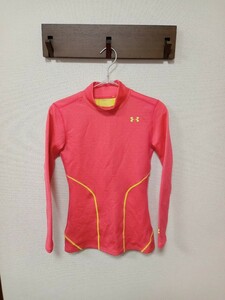 UNDER ARMOUR(アンダーアーマー) COLD GEAR(コールドギア) ピンク インナーウエア 表記サイズ:レディースSM