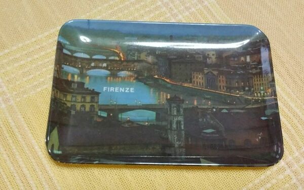 ◆【トレー】《 FIRENZE土産 》　　●大きさ/１５cm×１０cm。　※丈夫なトレーです。