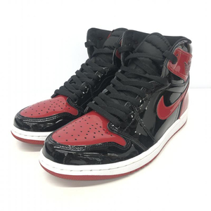 【中古】Nike Air Jordan 1 High OG Patent Bred　28cm　ナイキ[240066132449]