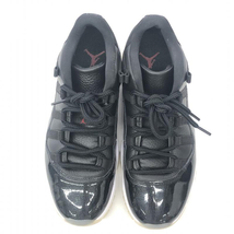 【中古】NIKE AIR JORDAN 11 LOW 72-10 28.5cm AV2187-001 ナイキ エアジョーダン11[240066132839]_画像2