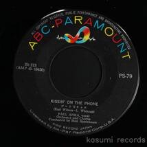 【国内初期盤EP】ポール・アンカ PAUL ANKA/デンワでキッス KISSIN' ON THE PHONE(並良品)_画像4