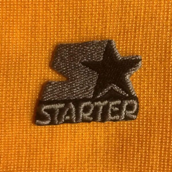 ワッペン アイロンワッペン STARTER BLACK LABEL スターターブラックレーベル 星 刺繍ワッペン