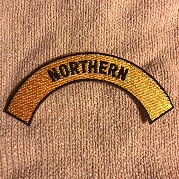 アイロンワッペン ワッペン NORTHERN 刺繍ワッペンアメカジ