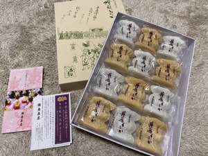 ●熊本・山鹿銘菓 西益屋＊和生菓子 燈籠最中 もなか●中型 12個