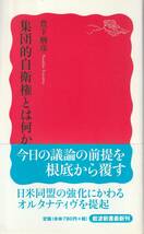 豊下楢彦　集団的自衛権とは何か　新赤版　岩波新書　岩波書店　初版_画像1