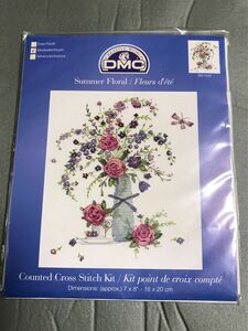 DMC クロスステッチキット　Summer Floral