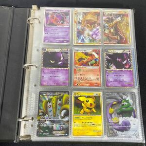 ポケモンカード　バインダー　まとめ売り　リザードン　ピカチュウ　伝説の飛翔　DPt BW legend EX プロモ　引退品　キラのみ　129枚　