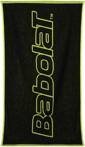  Babolat (Babolat) medium Logo полотенце aero( чёрный / желтый )