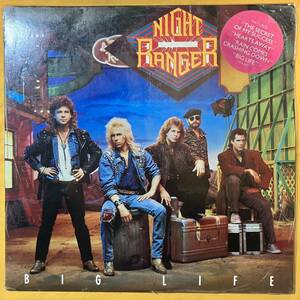 12H US盤 シュリンク未開封 ナイト・レンジャー Night Ranger / ビッグ・ライフ Big Life MCA-5839 LP レコード アナログ盤