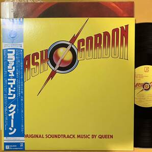 【SALE】12H-1帯付き クイーン Queen / フラッシュ・ゴードン Flash Gordon P-10960E LP レコード アナログ盤の画像1