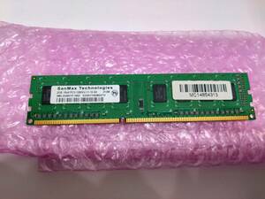 SanMax Technologies 1Rx8 PC3-12800U-11-10-A0 2GB×1枚