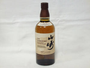 G49806【未開栓】SUNTORY サントリー 山崎 100周年記念 蒸溜所ラベル 700ml 43％ ※神奈川県内限定発送