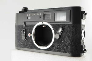 ★極上美品★ Leica ライカ M5 ボディ ブラック 清潔感溢れる綺麗な外観! カビ・クモリ・キズ・スレなし! 完動品! 細かく動作確認済み!