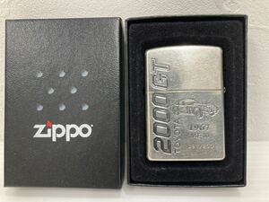 ZIPPO 『1967 MF10 TOYOTA 2000GT 限定品』トヨタ自動車 スーパーカー オイルライター ジッポ 廃版 希少価値 作動未確認 91/200 