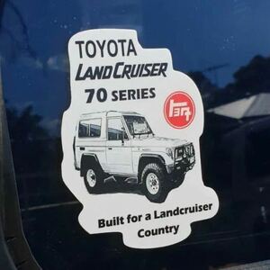  Land Cruiser 70 Land Cruiser 70 sticker emblem diesel gasoline original name VDJ GRJ HZJ HDJ PZJ BJ 70 76 Toyota decal 78 79