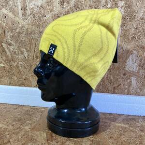 HAGLOFS MAP BEANIE One size VITAL / MAIZE ニットキャップ ビーニー 帽子 ホグロフス