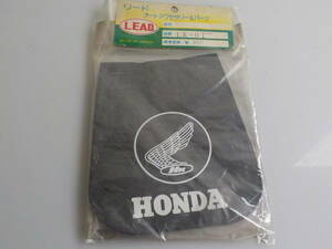  old car Lead made HONDA Wing Mark mudguard rear fender flap new goods 70 period auto accessory 