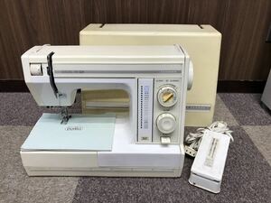 通電確認済 JANOME ジャノメミシン エクセル18DX MODEL640型 スーパージグザク 足踏みミシン/手工芸/ハンドクラフト