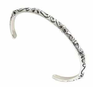  silver 925 bangle Cross SBT 10 character . men's bracele small .ala Beth k Tang . lady's man and woman use sv925 free shipping 161118-7