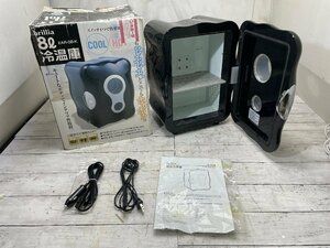 ●M● アズマ brillia ポータブル 冷温庫 EAR-08-K 8L 中古品 動作確認済み AC100V DC12V シガーソケット H2312-226