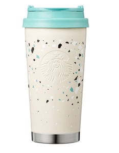 韓国　スターバックス(Starbucks）SS テラゾー柄 エルマ タンブラー 473ml　新品