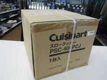 (Y)未開封品：Cuisinart クイジナート スロークッカー カウンタートップクッキング PSC-400PCJ_画像3