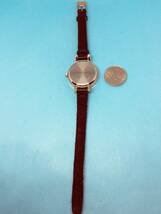 (B40)ピンクゴールド(*'▽')・XL100RG（電池交換済み）ピンクゴールド・レディス腕時計USED（送料全国一律185円）素敵な時計です。_画像7
