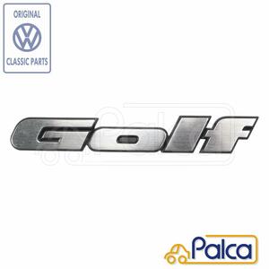 VW GOLF リアエンブレム/ロゴ/バッジ ゴルフ2/1988-1992 | ゴルフカントリー | ジェッタ2/1988-1992 | 純正品 191853687JGX2