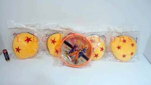 DRAGON BALL POUCH /ドラゴンボール　「二星球～五星球・がま口ポーチ」×4個 ＆ 「七星球ネックポーチ」×1個　合計5個セット　未開封品