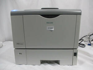 RICOH IPSiO SP4310 モノクロレーザープリンタ 総カウンター枚数：33530枚 印字結果良好 トナー残量有 管理番号P-289