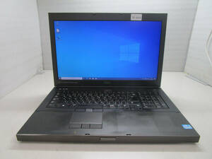 【100円スタート！】DELL Precision M6700 Precision M6700 Core i7-3740QM 2.70GHz/メモリ8GB/HDD750GB/Windows10 Pro 管理番号N-1916