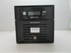 BUFFALO Tera Station TS-WX4.0TL/R1 ケースのみ HDD無し・鍵無し 通電確認済み 管理番号H-220