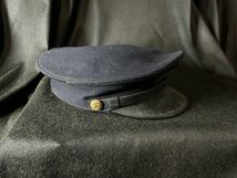 旧日本軍 海軍 制帽 軍帽 帽子 水兵帽カバー付 大日本帝国軍 92_画像3