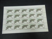 ♪♪日本切手/自然保護シリーズ 1974.3.25 (記656) 20円×20枚/1シート♪♪_画像1