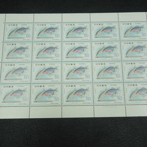 ♪♪日本切手/自然保護シリーズ 1976.8.26 (記666) 50円×20枚/1シート♪♪の画像1