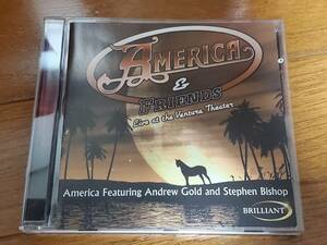 (CD) America & Friends●アメリカ / Live At The Ventura Theater Stephen Bishop Andrew Gold