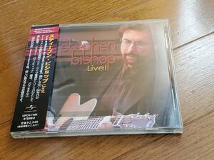 (CD) Stephen Bishop●スティーブン・ビショップ/ Live! ライヴ　 日本盤