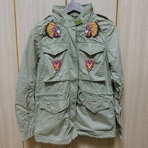 DENIM&SUPPLY RALPH LAUREN デニムアンドサプライ　ミリタリー　ジャケット　ラルフローレン　S インディアン