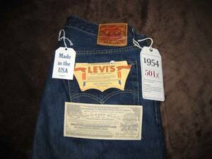 米国製　LEVI'S VINTAGE CLOTHING(リーバイス ヴィンテージクロージング) 501ZXX 1954年model DENIM PANTS RIGID(リジッド)